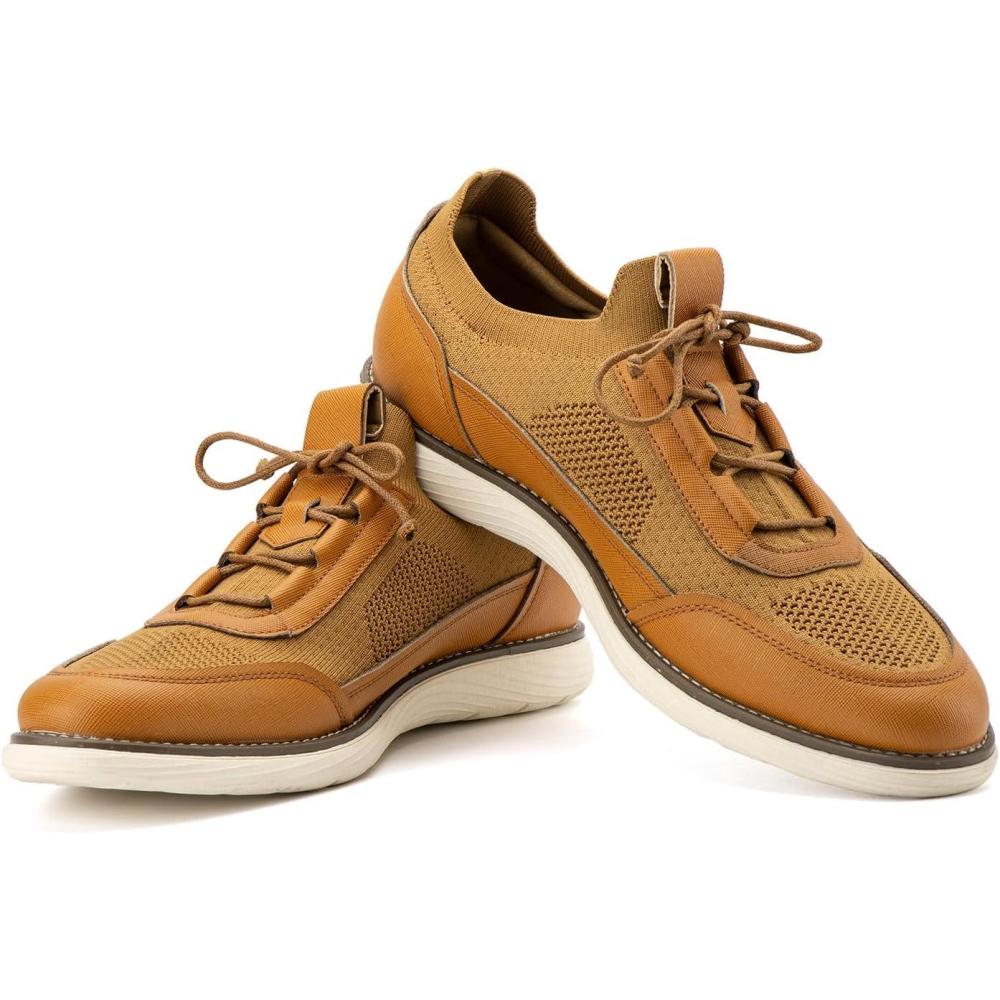 imageJITAI Mens Oxford ShoesDress Shoes Laceup Wingtip Brogue Shoe Mens Lightweight Fashion ShoesBrown33