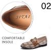 JITAI Mens Leather Shoes Pattern Printing Men’s Dress Loafer Shoes Slip-on Casual Loafer Smoking Slipper(Brown/07)
