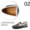 JITAI Mens Leather Shoes Pattern Printing Men’s Dress Loafer Shoes Slip-on Casual Loafer Smoking Slipper(White/03)