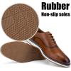JITAI Men’s Oxford Dress Shoes Lightweight Fashion Shoes with Wingtip Brogue & Lace-up Design(Brown/02)