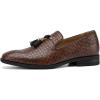 JITAI Men’s Lindford Moc Toe Bit Slip-on Penny Loafer Party Shoes(Brown/06)