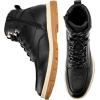 JITAI Men’s Dress Oxfords Lace-Up Boots, Comfortable Casual Hiking Winter Work Shoes with Rubber Sole(Black/01)