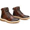 JITAI Men’s Dress Oxfords Lace-Up Boots, Comfortable Casual Hiking Winter Work Shoes with Rubber Sole(Brown/02)