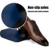 JITAI Mens Oxford Shoes Mens Casual Dress Shoes Lace Up Fashion Shoes Formal(Brown/10)