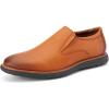 JITAI Mens Loafers Shoes Slip On Driving Shoes Casual Dress Loafer Business Fashion Shoes(Brown/05)