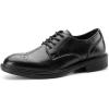 JITAI Boys Shoes – Black Boys Dress Shoes, Elegant Kids Shoes, Premium Oxford Shoes for Boys, Stylish Dress Shoes for Boys(Black/01)